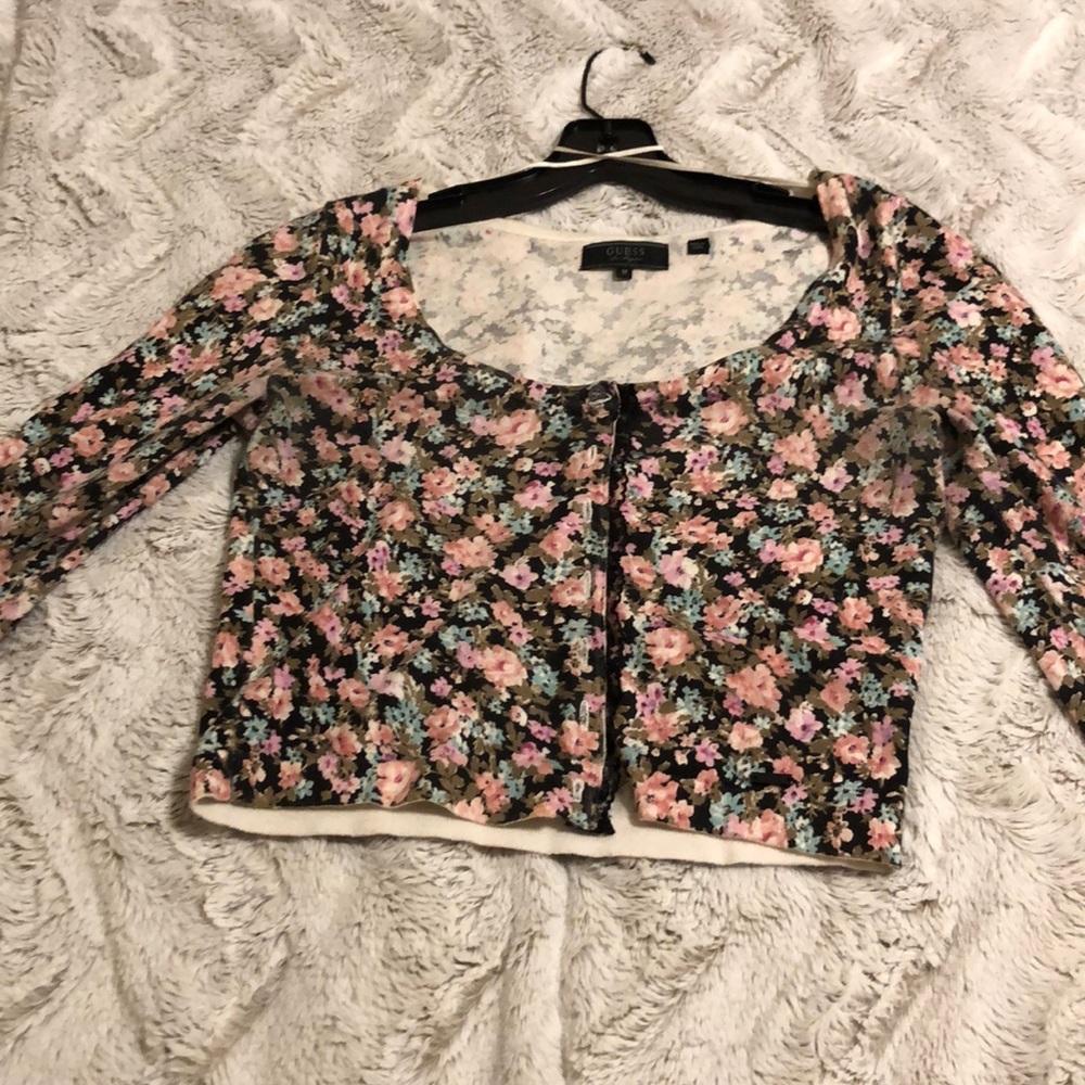 Crop sweater